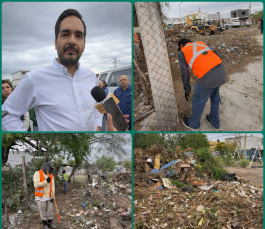 Reynosa impulsa limpieza con participación ciudadana
