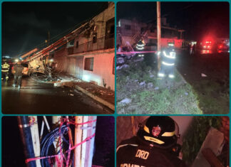 Protección Civil responde a emergencias por tormenta