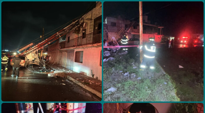 Protección Civil responde a emergencias por tormenta