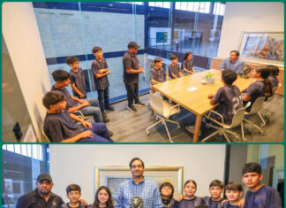 Alcalde reconoce talento infantil de Leones Negros