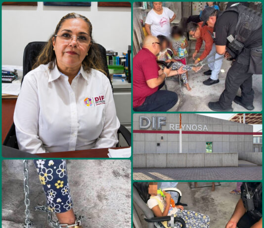 Menores rescatadas con cadenas permanecen bajo resguardo del DIF en Reynosa