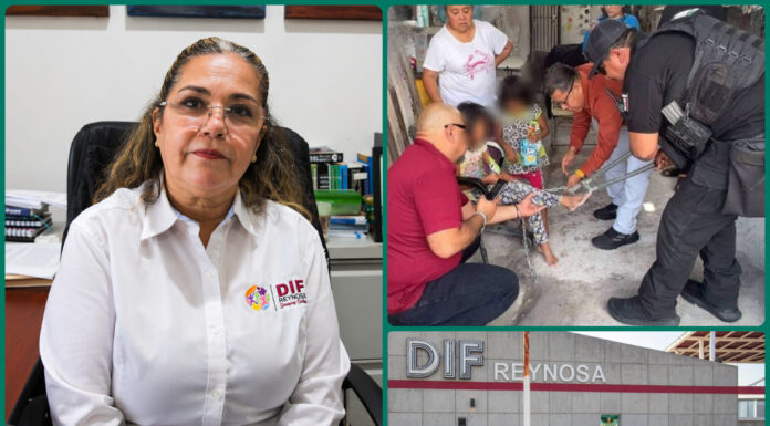 Menores rescatadas con cadenas permanecen bajo resguardo del DIF en Reynosa