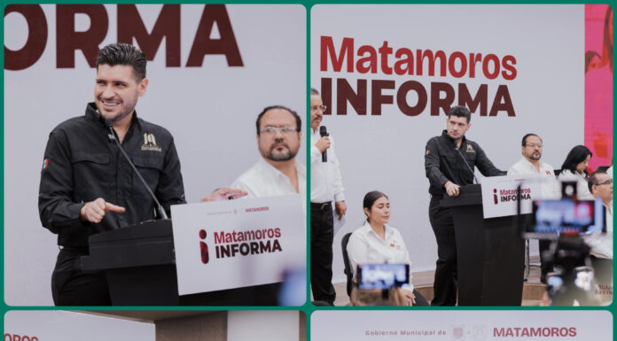 Anuncia Gobierno de Matamoros histórico paquete de beneficios fiscales y obras en colonias