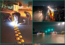 Reynosa fortalece mantenimiento nocturno urbano