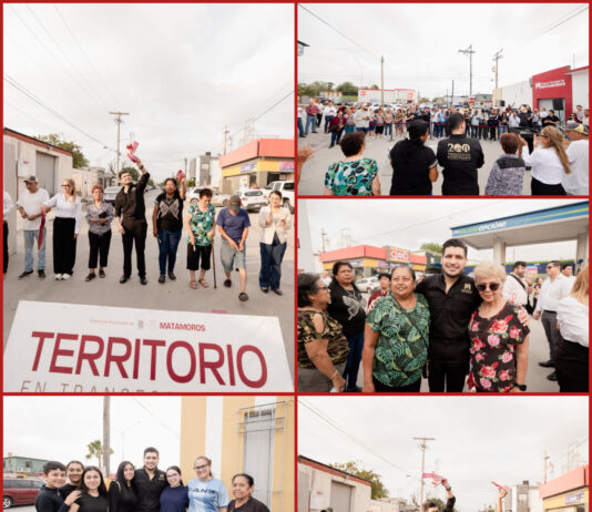 Beto Granados inaugura obra en la calle Francisco Castellanos de la colonia Popular