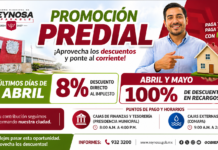 Descuentos de abril en Predial están por concluir