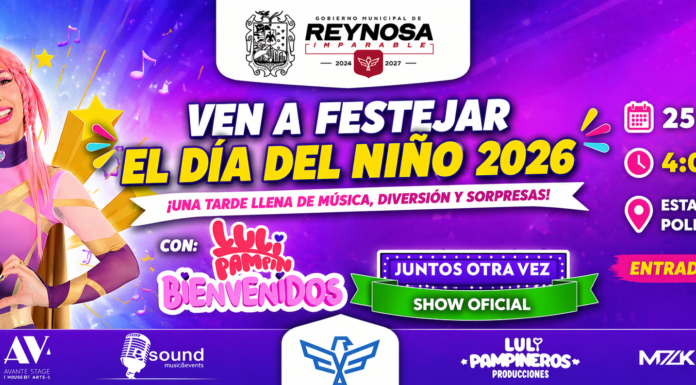 Reynosa celebrará en grande el Día del Niño con cambio de sede para evento masivo