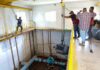 Supervisa Gerente General de COMAPA atención a reparación de fuga en planta Pastor Lozano