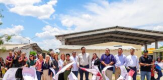 Construye Gobierno de Carlos Peña Ortiz Comedor Escolar en primaria Carlos Fuentes Macías