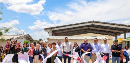 Construye Gobierno de Carlos Peña Ortiz Comedor Escolar en primaria Carlos Fuentes Macías