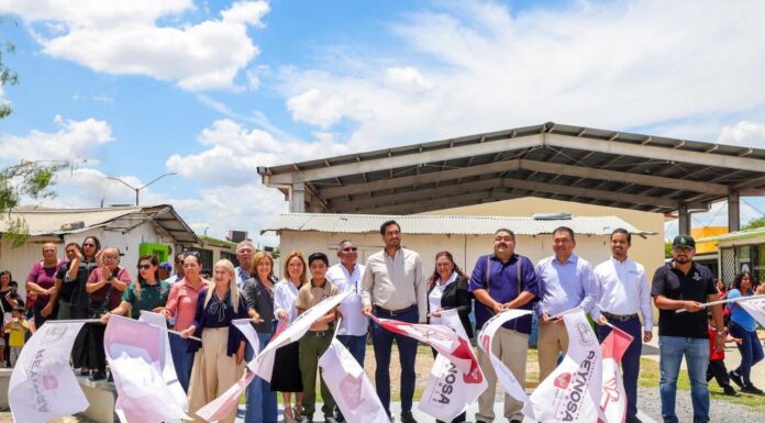 Construye Gobierno de Carlos Peña Ortiz Comedor Escolar en primaria Carlos Fuentes Macías