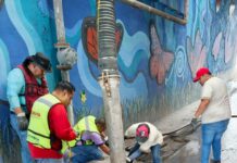 Realizó COMAPA mantenimiento preventivo en el paso a desnivel #2