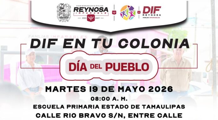 Atenderá DIF-Reynosa con servicios gratuitos a familias de la colonia Tamaulipas