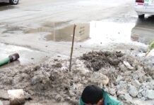 Reparó COMAPA fugas de agua potable en distintos sectores de la ciudad