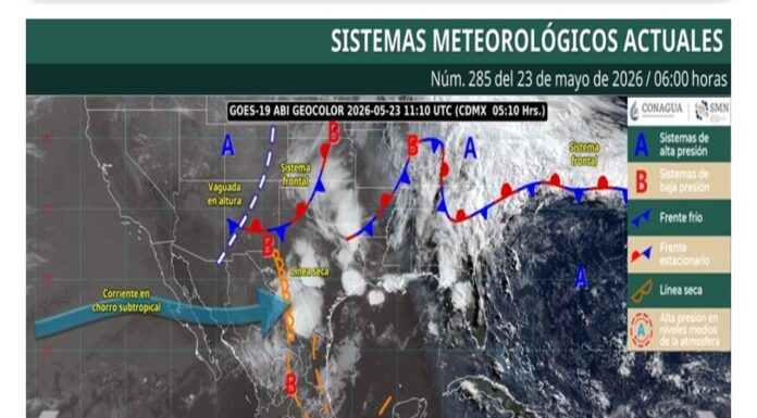 Cubre a Reynosa la posibilidad de lluvias moderadas a intensas