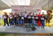 Concluyó Carlos Peña Ortiz trabajo de Acción y Conciencia en Hacienda Las Fuentes