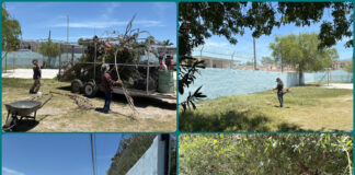 Refuerzan limpieza en primaria de Reynosa