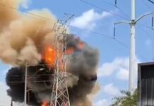 Explosión en instalaciones de CFE provoca apagón en distintos sectores de Reynosa