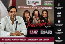 Pandora encabezará festejo del Día de las Madres