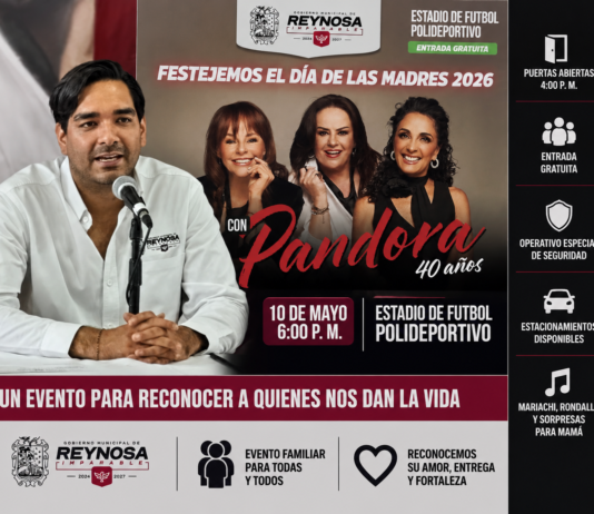 Pandora encabezará festejo del Día de las Madres