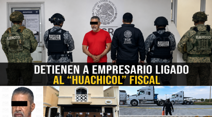 Detienen en Nuevo León a empresario investigado por presuntos vínculos con red de tráfico de hidrocarburos