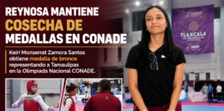 Reynosa mantiene cosecha de medallas en CONADE