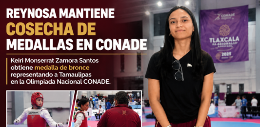 Reynosa mantiene cosecha de medallas en CONADE