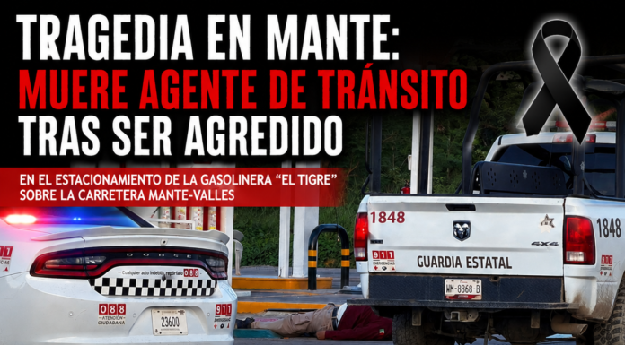 Asesinan a agente de Tránsito en gasolinera de Mante