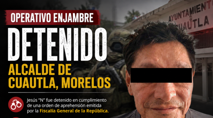 CAE ALCALDE DE CUAUTLA EN OPERATIVO FEDERAL
