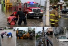 Fuertes lluvias desatan emergencia en Matamoros