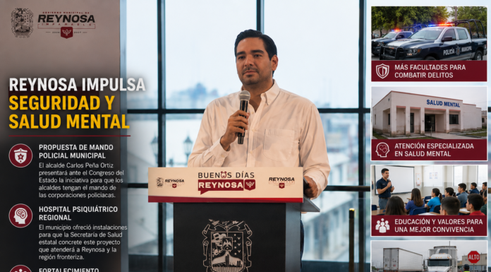 Reynosa impulsa seguridad y salud mental