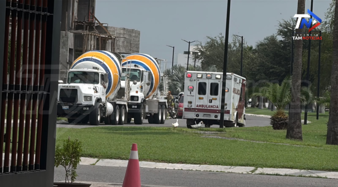 Derrumbe en construcción de Ciudad Victoria deja cinco obreros heridos