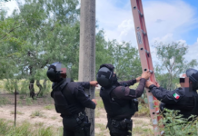 Guardia Estatal asegura cámara de vigilancia irregular en Gustavo Díaz Ordaz