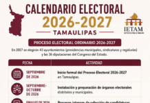 IETAM perfila la ruta electoral 2026-2027; Tamaulipas renovará alcaldías y Congreso local