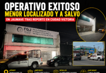 Localizan a menor reportado como presuntamente sustraído en Jaumave; investigan situación de custodia