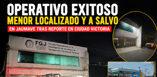 Localizan a menor reportado como presuntamente sustraído en Jaumave; investigan situación de custodia