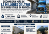 Decomisan más de 1.3 millones de litros de combustible durante cateos federales en Reynosa