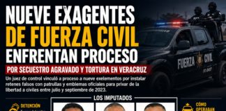 Nueve exagentes de Fuerza C ivil enfrentan proceso por secuestro y tortura