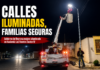 Carlos Peña Ortiz mejora alumbrado en Hacienda Las Fuentes IV
