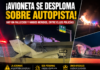 Avioneta se desploma en autopista de Laredo; deja un muerto, varios heridos y moviliza a corporaciones de emergencia