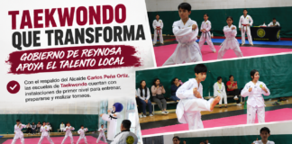Carlos Peña impulsa el Taekwondo en Reynosa