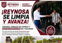 Acción y Conciencia fortalece limpieza en siete colonias de Reynosa