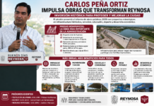 Carlos Peña impulsa megapaquete de obras para blindar a Reynosa contra inundaciones