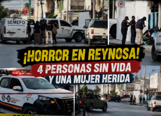 Fiscalía investiga agresión contra una familia en Reynosa; cuatro adultos fallecieron y una mujer permanece hospitalizada