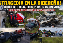 Tragedia en la carretera Ribereña deja tres personas fallecidas; dos murieron mientras recibían atención médica