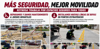 Gobierno de Reynosa mejora espacios y vialidades