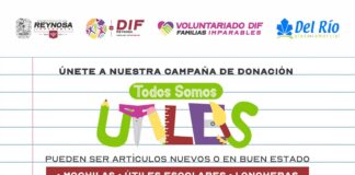 Invita DIF Reynosa a sumarse a la campaña «Todos Somos Útiles»