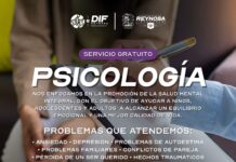 Ofrece DIF-Reynosa atención psicológica gratuita