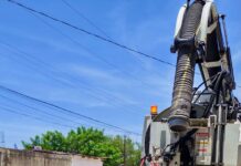 Realizó COMAPA de Reynosa trabajos de desazolve y mantenimiento en Riberas de Rancho Grande