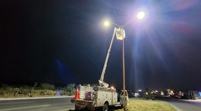 Imparable trabajo nocturno mejora servicios públicos de Reynosa